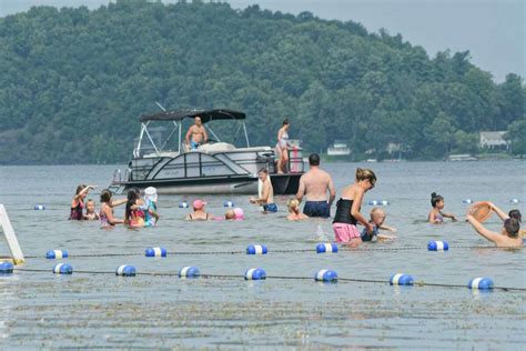 Swimming reopens at Brown's Beach on Saratoga Lake
